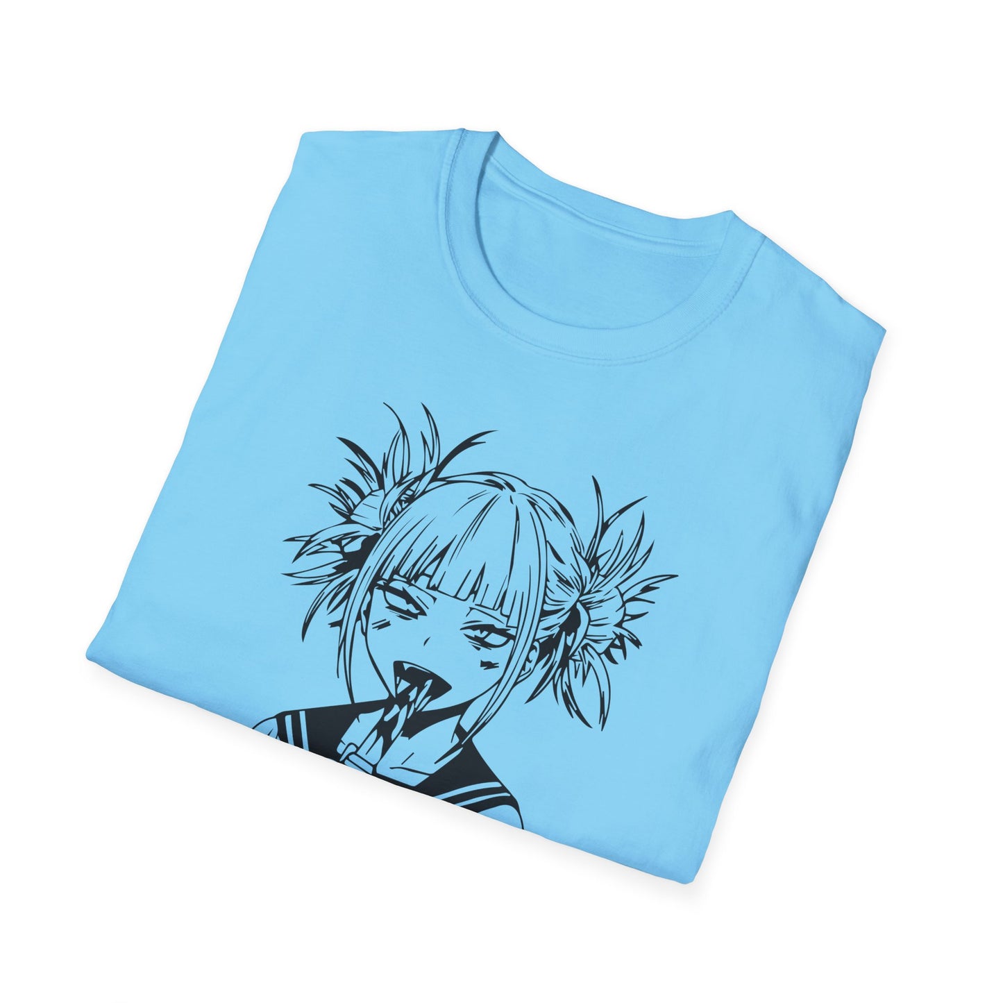 Cute Anime Character Unisex Softstyle T-Shirt - Perfect for Fans and Casual Wear