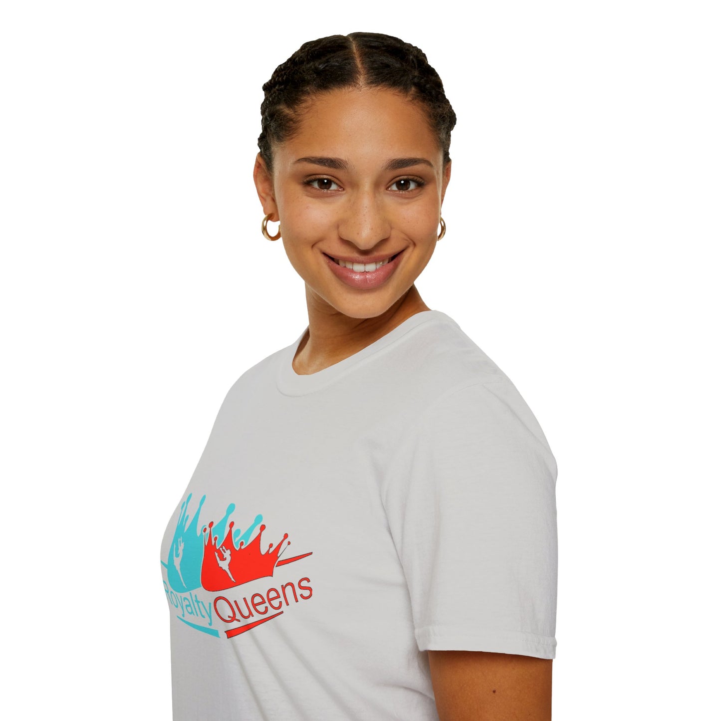 Royalty Queens Unisex Softstyle T-Shirt - Empowering Graphic Tee for Celebrations and Everyday Wear