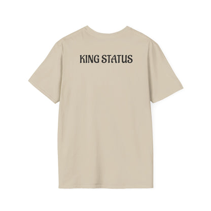 King Status Gorilla T-Shirt | Unisex Softstyle Tee for Casual Wear