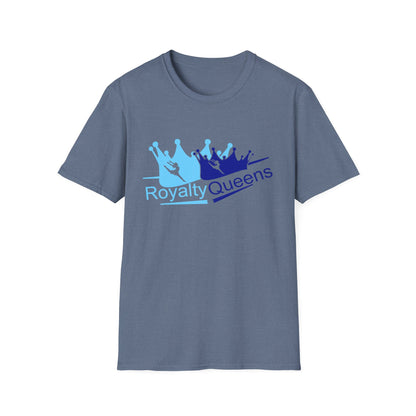 Royalty Queens Unisex Softstyle T-Shirt, Casual Apparel, Birthday Gift, Pride Celebration, Queen Themed Fashion, Everyday Wear