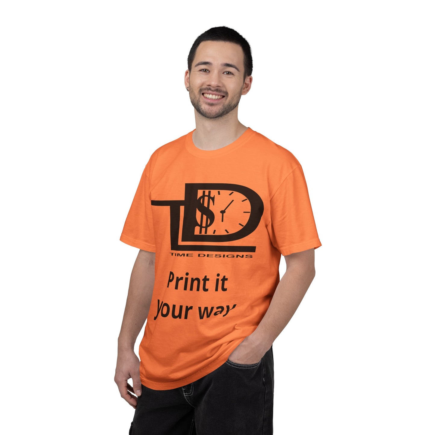 Custom Print T-Shirt — "Print it your way" Graphic Tee