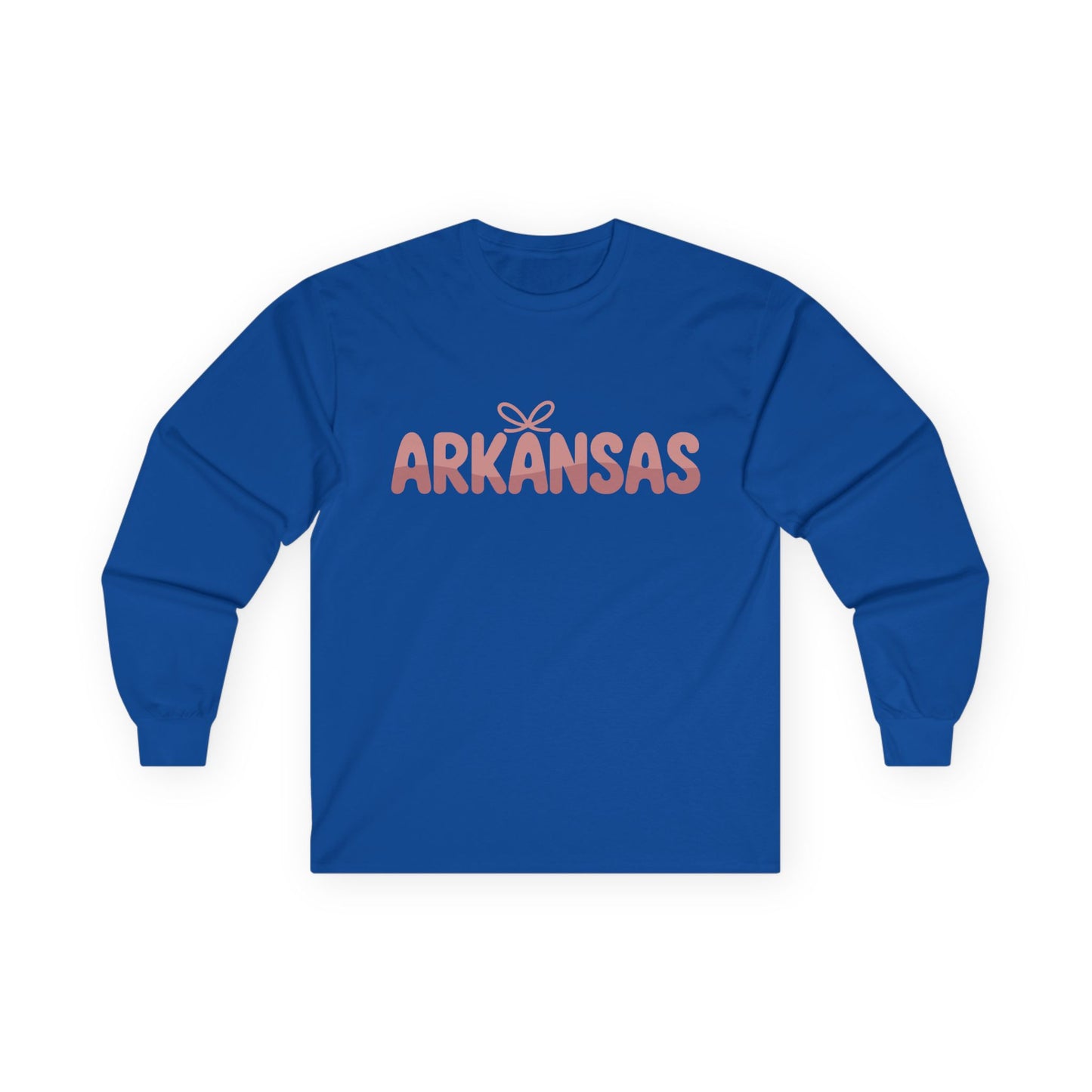 Arkansas Script Long Sleeve Tee