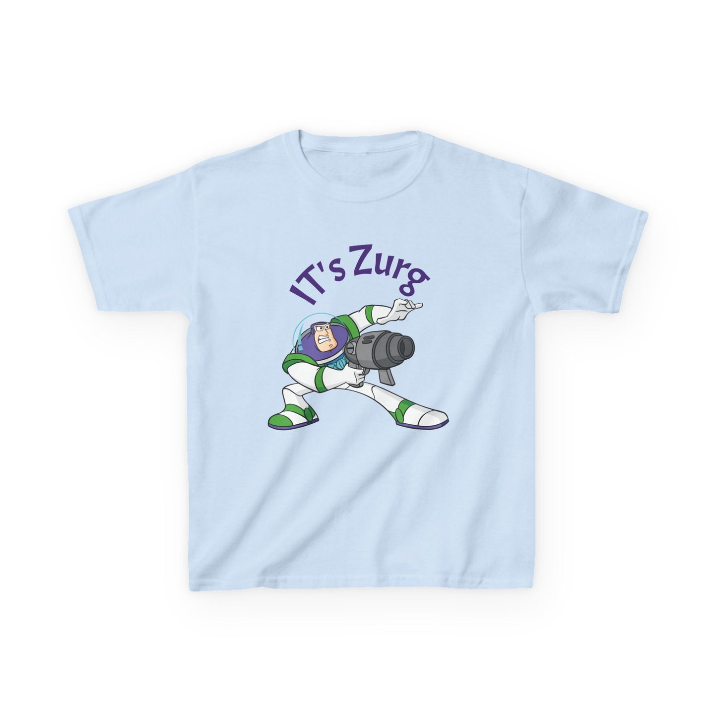 Kids Buzz Lightyear Tee - 'It's Zorg' Fun Cotton T-Shirt