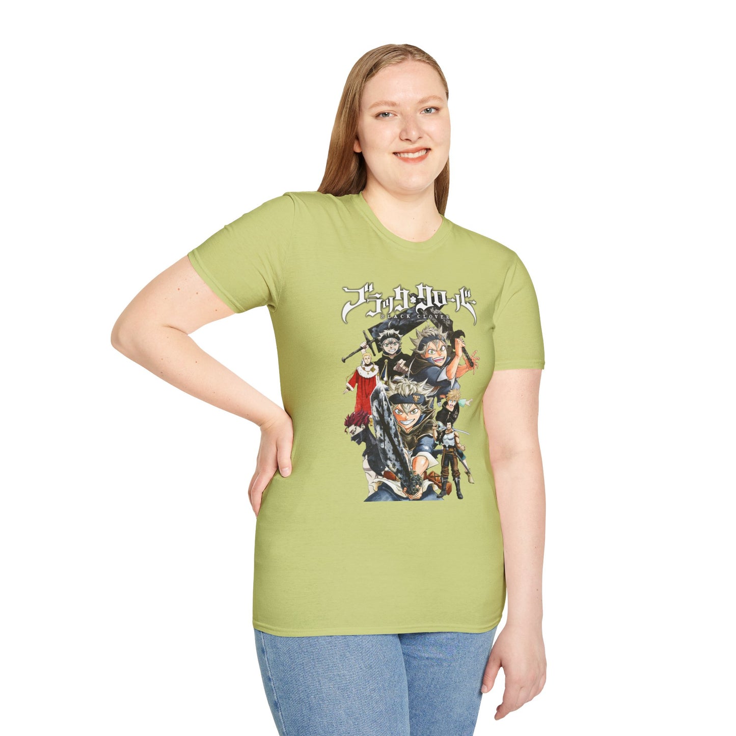Unisex Softstyle T-Shirt - 'Create Your Own Calm' & Anime Design