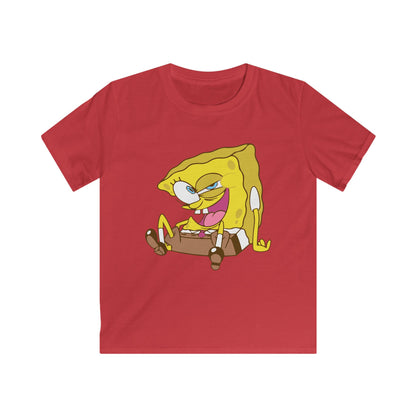 SpongeBob Kids Tee, Fun T-Shirt for Children, Cartoon Apparel, Birthday Gift, Summer Wear, Playtime Fashion