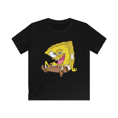 SpongeBob Kids Tee, Fun T-Shirt for Children, Cartoon Apparel, Birthday Gift, Summer Wear, Playtime Fashion