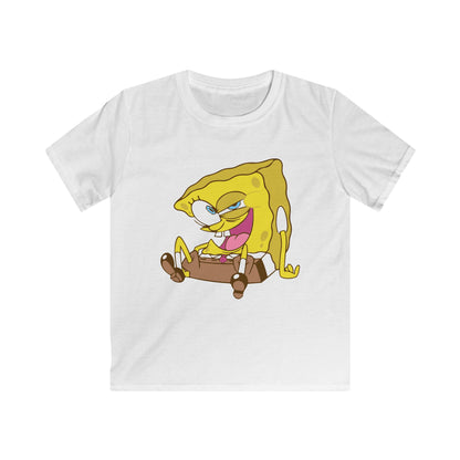 SpongeBob Kids Tee, Fun T-Shirt for Children, Cartoon Apparel, Birthday Gift, Summer Wear, Playtime Fashion