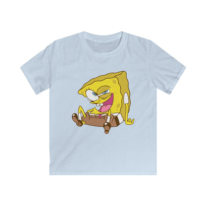 SpongeBob Kids Tee, Fun T-Shirt for Children, Cartoon Apparel, Birthday Gift, Summer Wear, Playtime Fashion