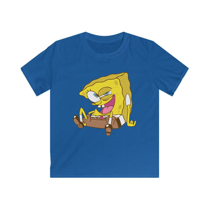 SpongeBob Kids Tee, Fun T-Shirt for Children, Cartoon Apparel, Birthday Gift, Summer Wear, Playtime Fashion