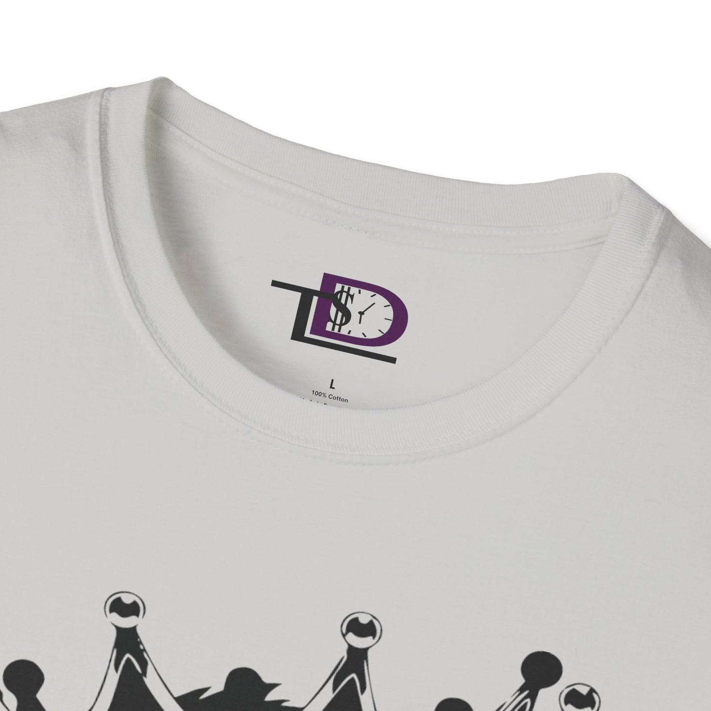 King Status Gorilla T-Shirt | Unisex Softstyle Tee for Casual Wear