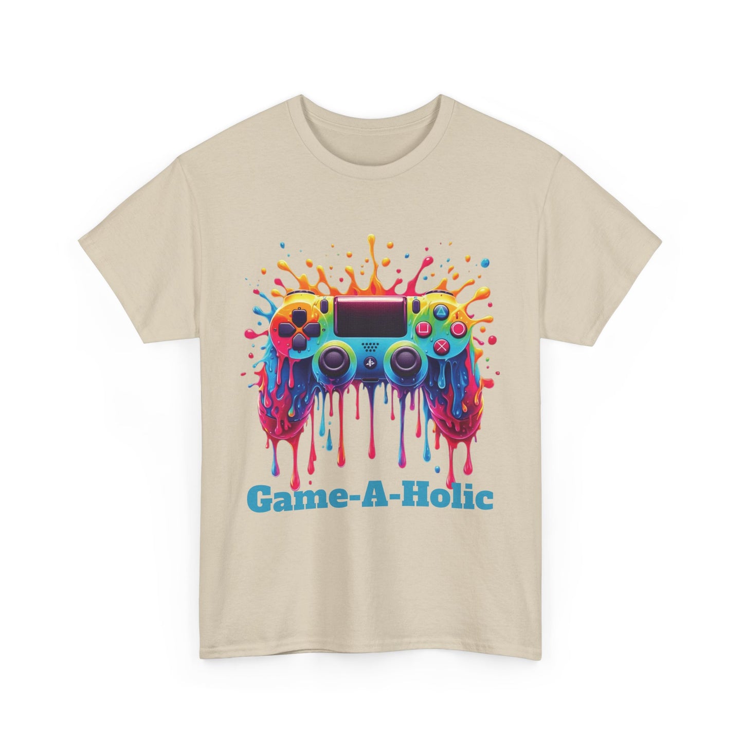 Game-A-Holic Unisex Heavy Cotton Tee - Perfect Gift for Gamers