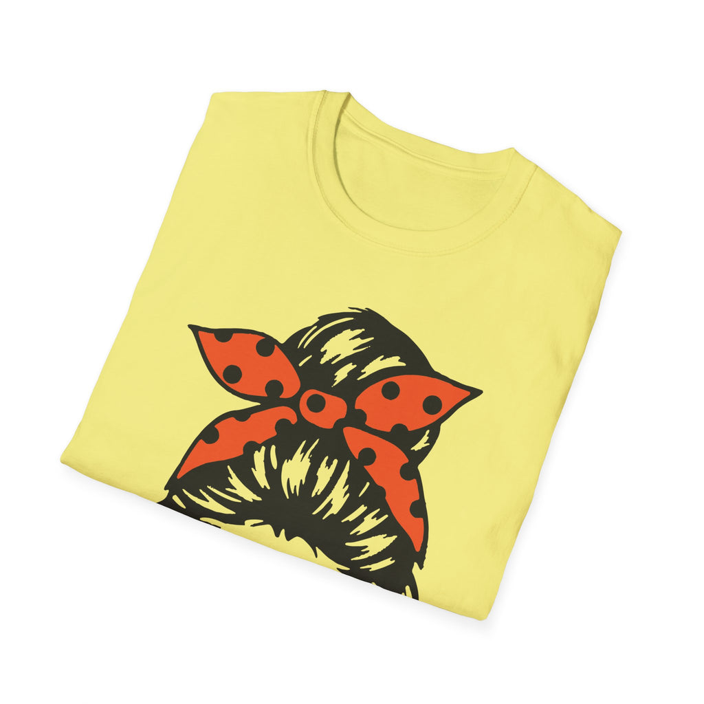 #BasketballMom Unisex Softstyle T-Shirt - Fun and Stylish Tee for Basketball Moms