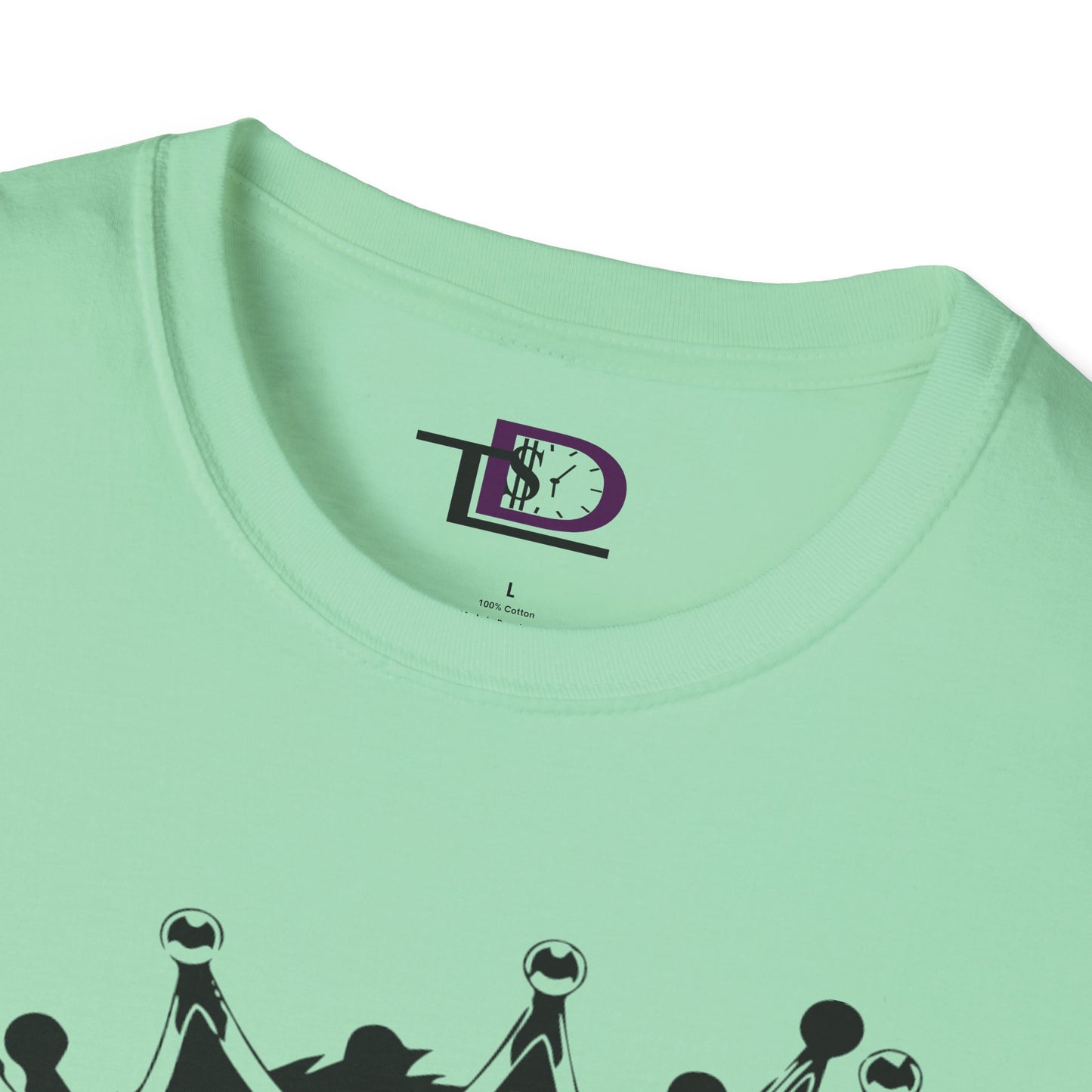 King Status Gorilla T-Shirt | Unisex Softstyle Tee for Casual Wear