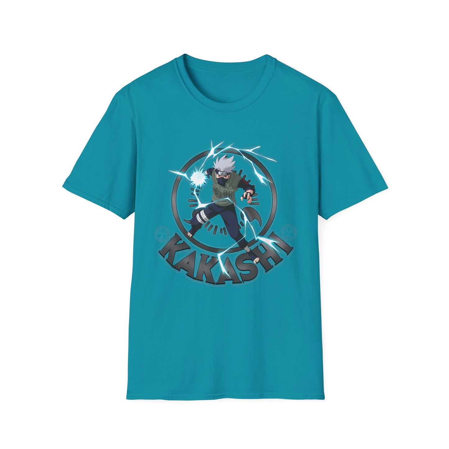 Kakashi Unisex Softstyle T-Shirt - Perfect for Anime Fans