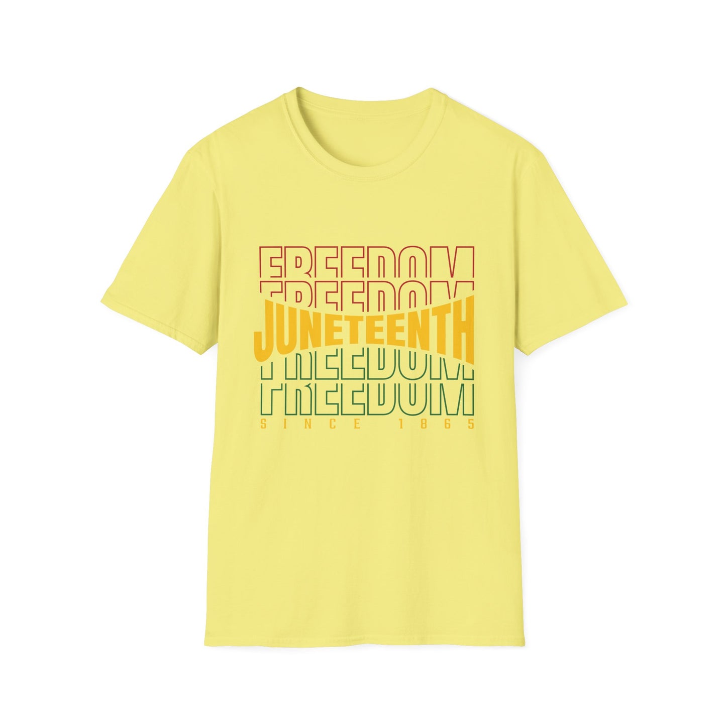 Juneteenth Freedom T-Shirt, Unisex Softstyle Tee, Celebrate Freedom, African American History, Independence Day Shirt, Gift for Activists