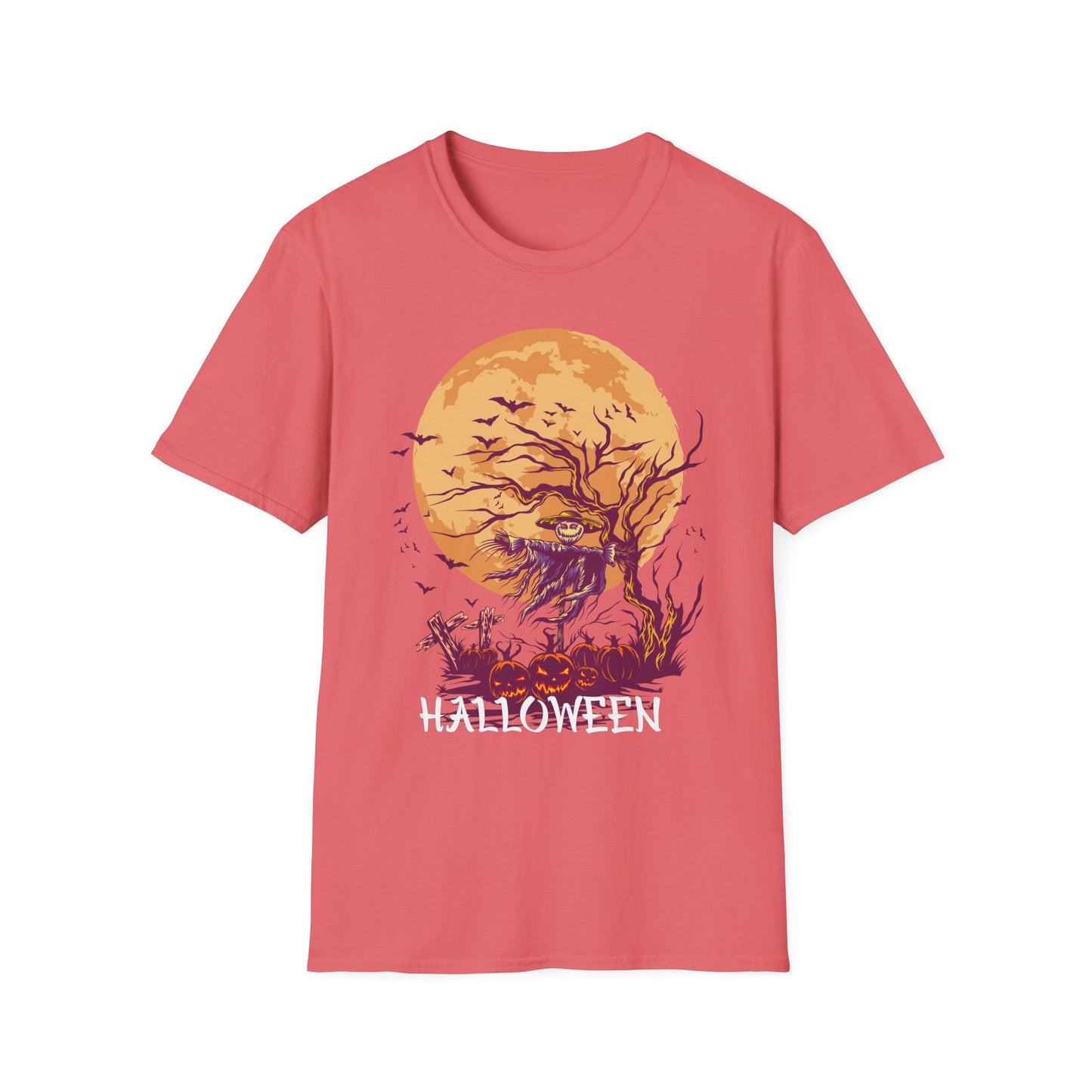 Spooky Halloween T-Shirt, Unisex Graphic Tee, Fall Apparel, Halloween Costume, Gifts for Her or Him, Halloween Party Wear