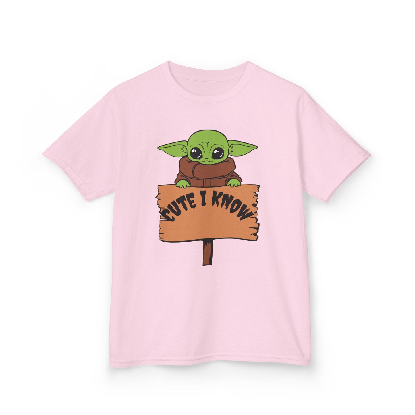 Cute Baby Alien Kids Tee - "Cute I Know" Design for Trendy Kids