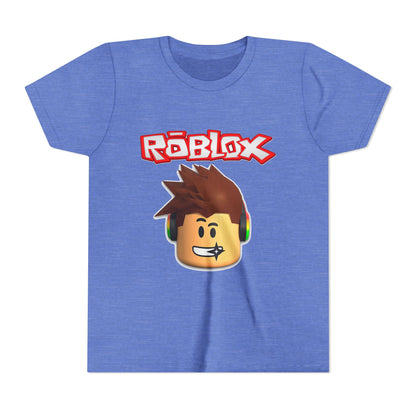 Youth Roblox Adventure Tee - Fun Shirt for Kids, Gamer T-Shirt, Birthday Gift, Casual Wear, Playtime Outfit