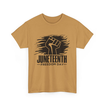 Juneteenth Freedom Day Tee, Unisex Heavy Cotton, Black Power Graphic Shirt, Everyday Wear, Freedom Celebration Apparel, Juneteenth Gift