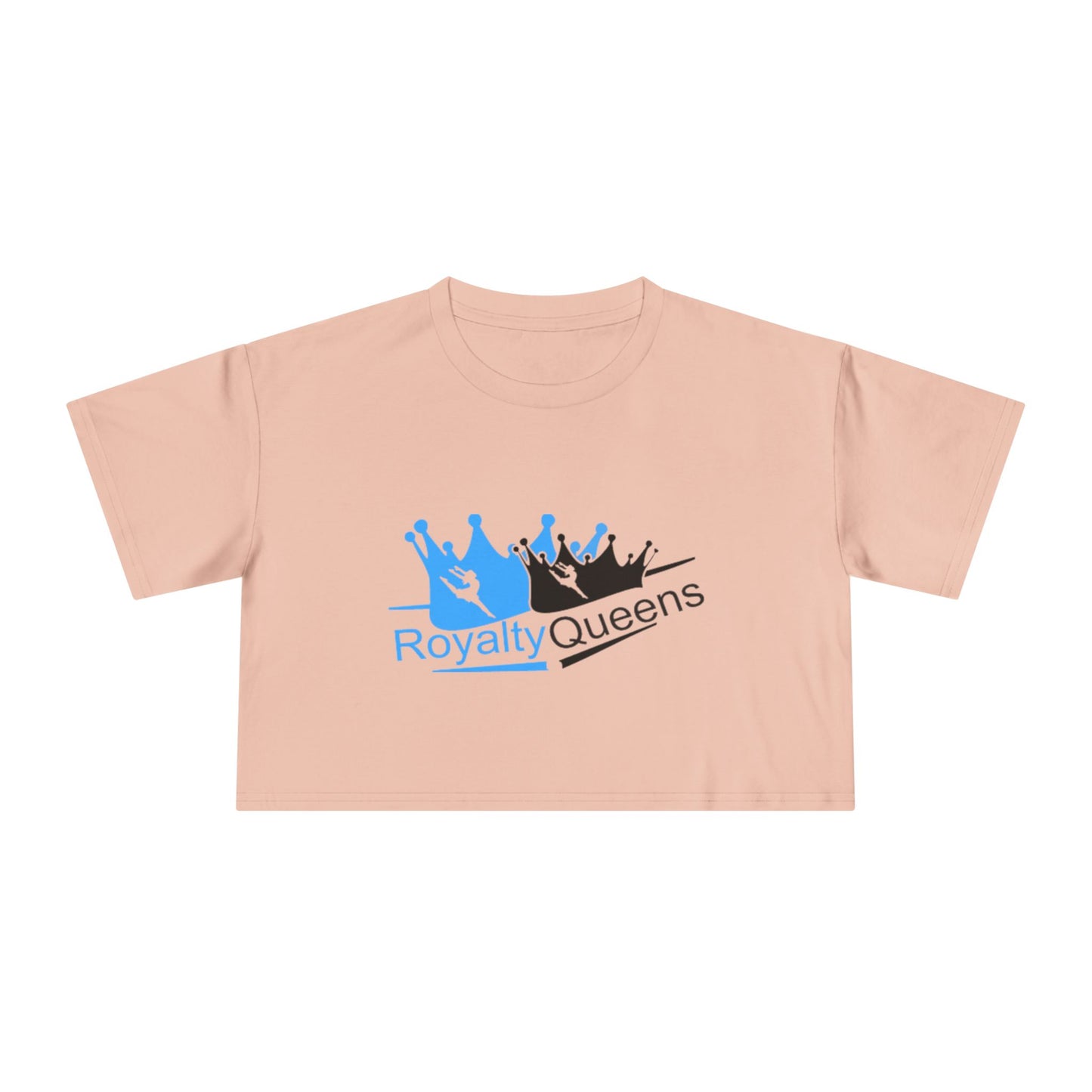 Royalty Queens Women's Crop Tee - Empowering Fashion for Queens, Perfect for Casual Wear, Gifts, Birthdays, and Celebrations