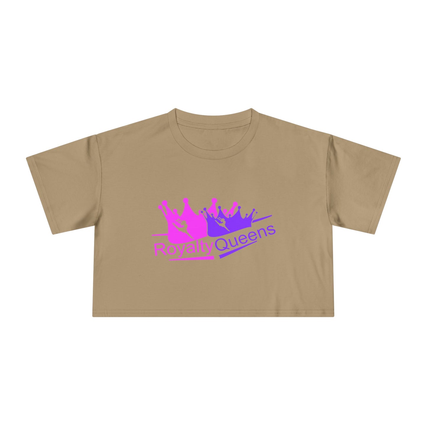 Royalty Queens Women's Crop Tee - Stylish Black Girl Magic Shirt, Trendy Summer Top, Gift for Her, Queens Day Celebration, Empowerment [...]