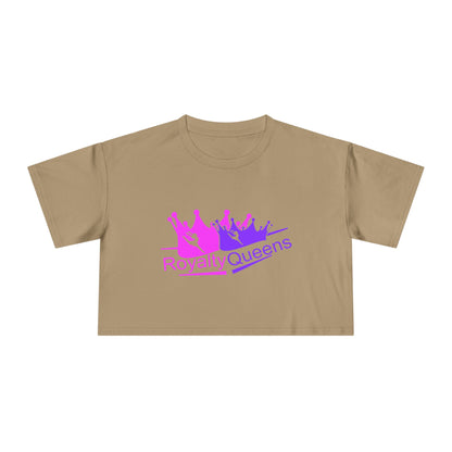 Royalty Queens Women's Crop Tee - Stylish Black Girl Magic Shirt, Trendy Summer Top, Gift for Her, Queens Day Celebration, Empowerment [...]