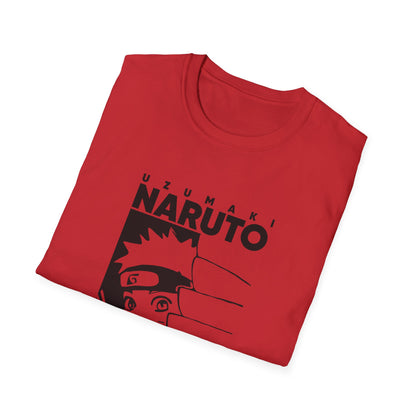 Naruto Unisex Softstyle T-Shirt - Fun Anime Graphic Tee for Fans