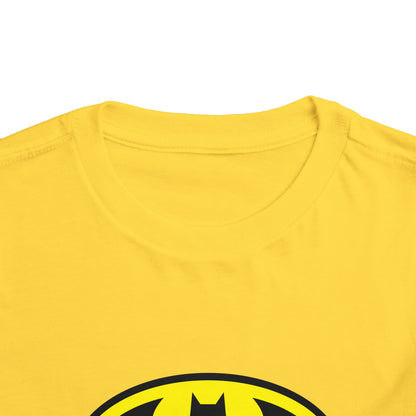 Batman Toddler Short Sleeve Tee - Superhero Shirt for Kids, Birthday Gift, Adventure Wear, Playtime Apparel, Comic Fan Clothing
