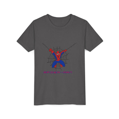 Spider-Man Youth Short Sleeve Tee - Fun Graphic Tee for Kids, Superhero Shirt, Birthday Gift, Comic Theme Apparel, Playtime Wear
