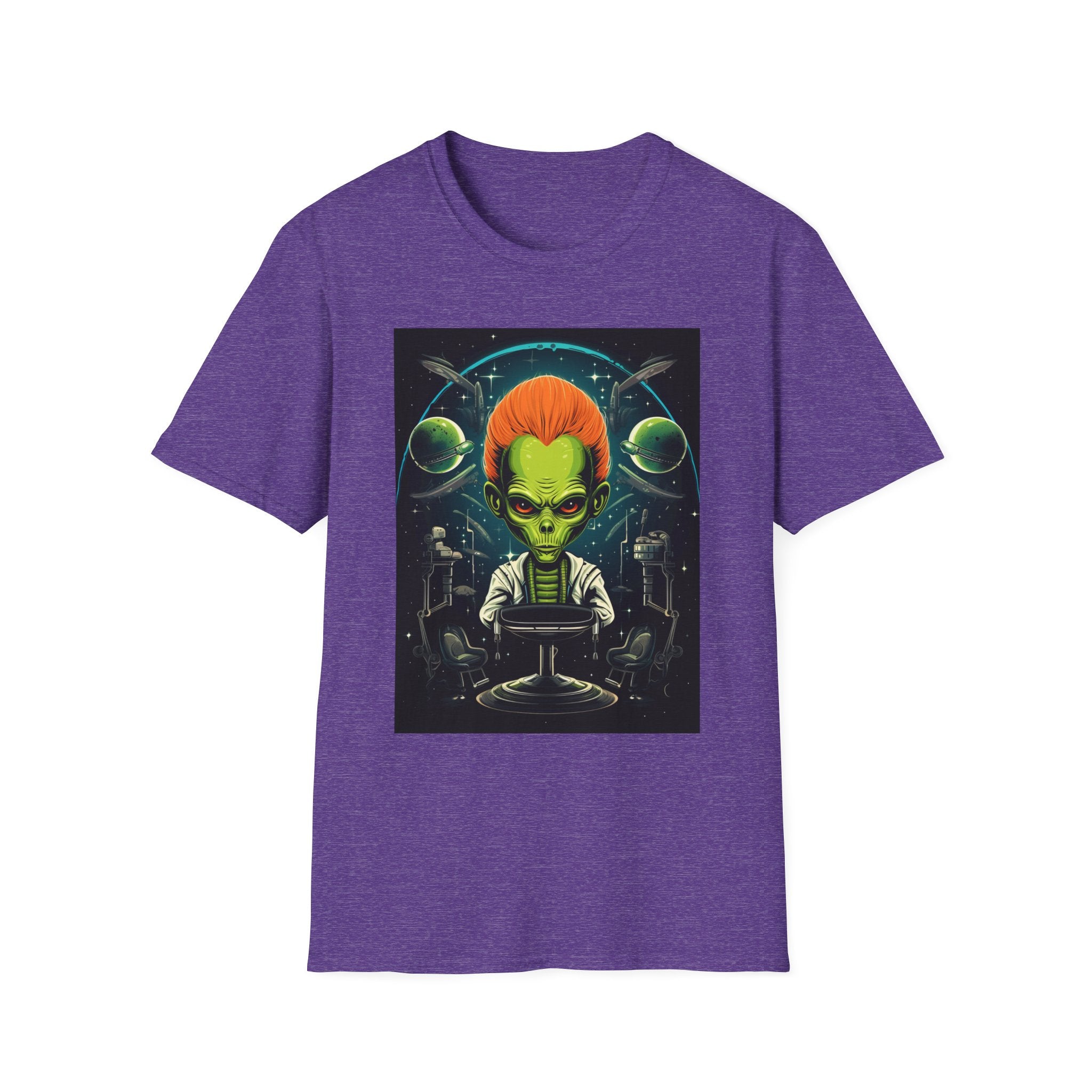 Alien Galaxy Unisex T-Shirt - Cosmic Art Design
