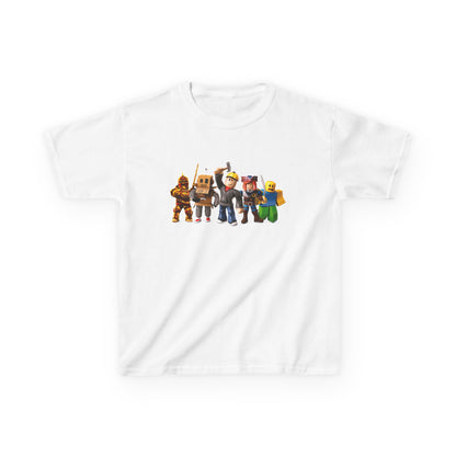 Minecraft Characters Kids Tee, Gamer T-Shirt, Fun Casual Wear, Birthday Gift, Children's Apparel