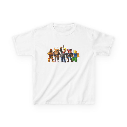 Minecraft Characters Kids Tee, Gamer T-Shirt, Fun Casual Wear, Birthday Gift, Children's Apparel