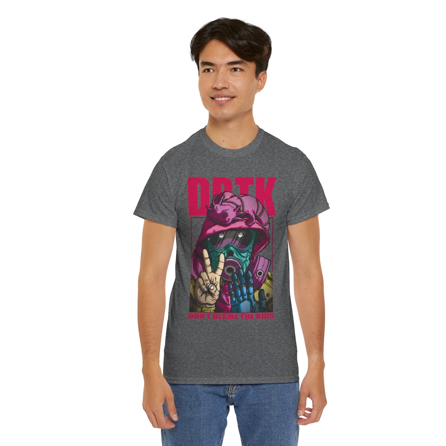 Unisex Heavy Cotton Tee - 'Don't Blame The Kids' Graphic T-Shirt for Trendy Streetwear Lovers
