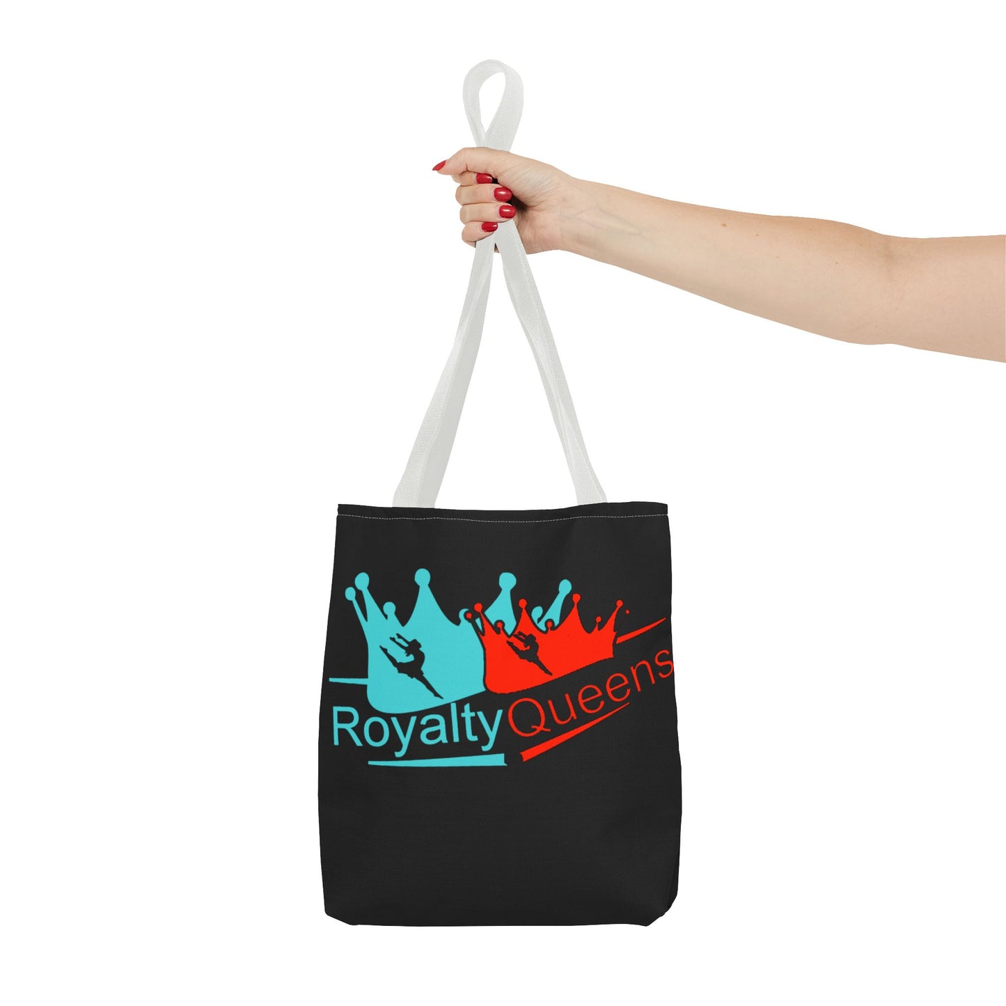 Royalty Queens Tote Bag - Stylish Dance Bag, Gift for Dancers, Reusable Grocery Tote, Unique Dance Accessories, Fashionable Beach Bag