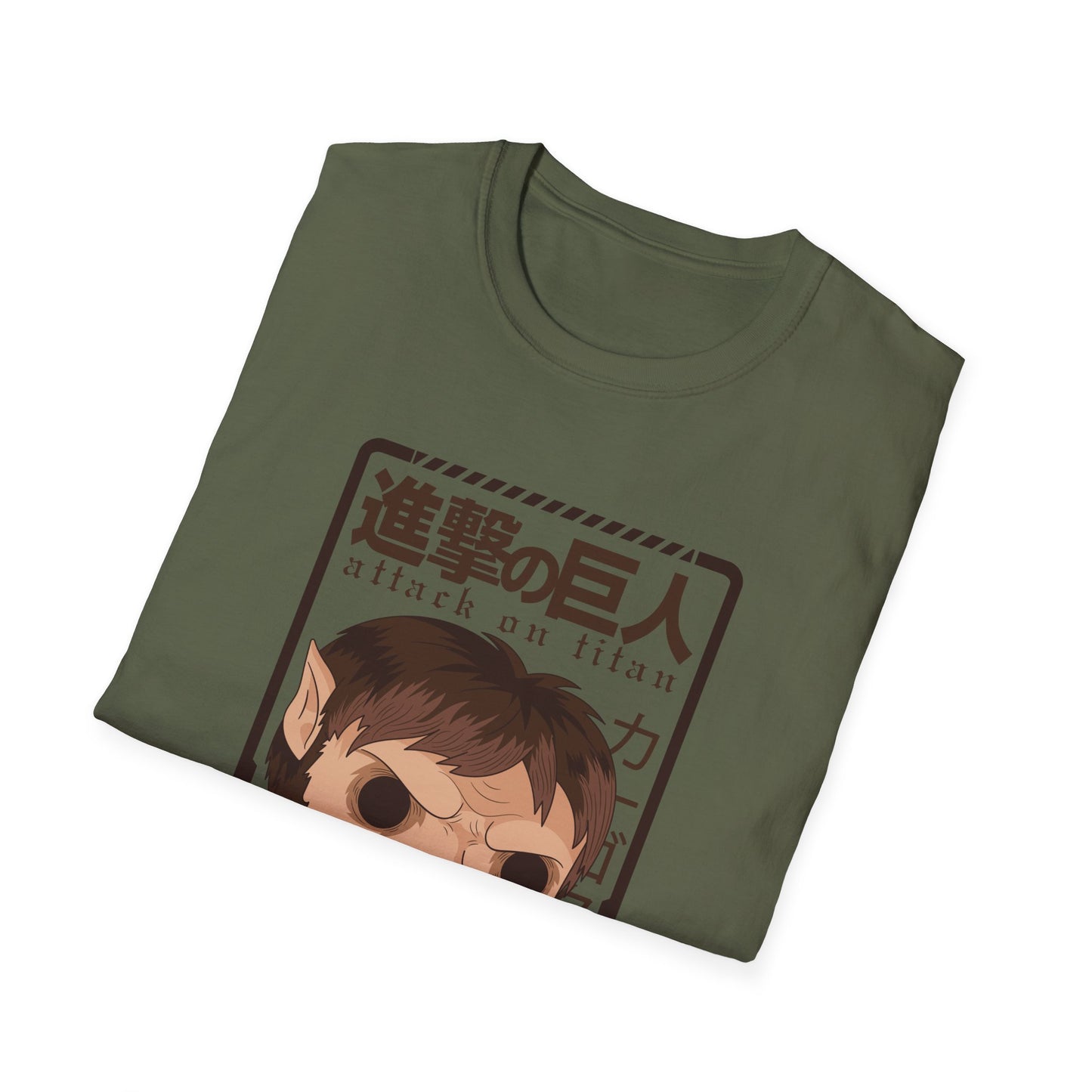 Anime-Inspired Unisex Softstyle T-Shirt, Perfect Gift for Fans, Casual Wear, Streetwear, Graphic Tee
