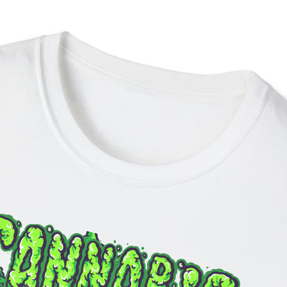 Green Skull Cannabis Unisex T-Shirt – Perfect for Stoner Culture and Everyday Wear