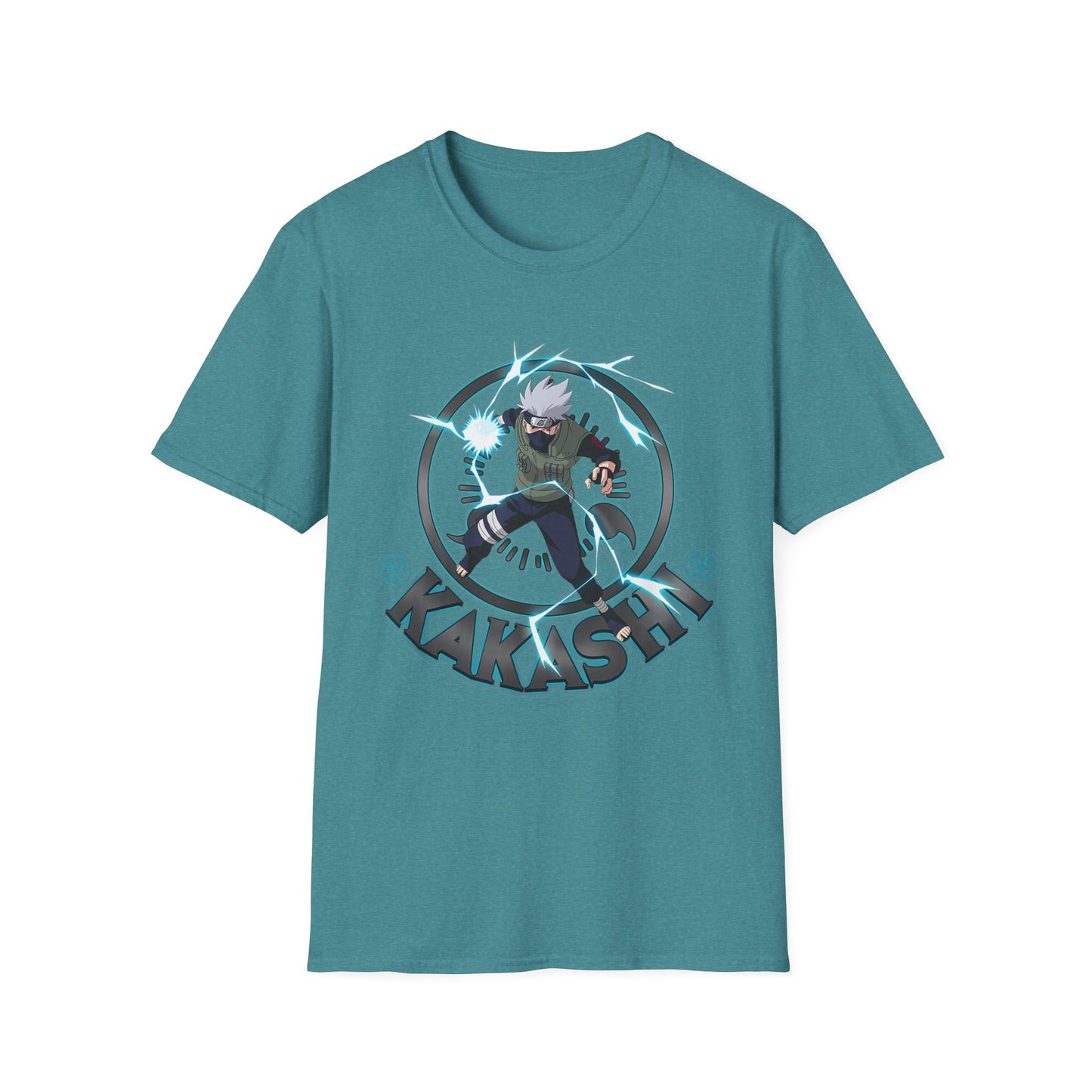 Kakashi Unisex Softstyle T-Shirt - Perfect for Anime Fans