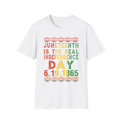 Juneteenth Independence Day T-Shirt, Softstyle Tee, Celebration Apparel, Black History Month, Gift for Activists, Unique Statement Shirt