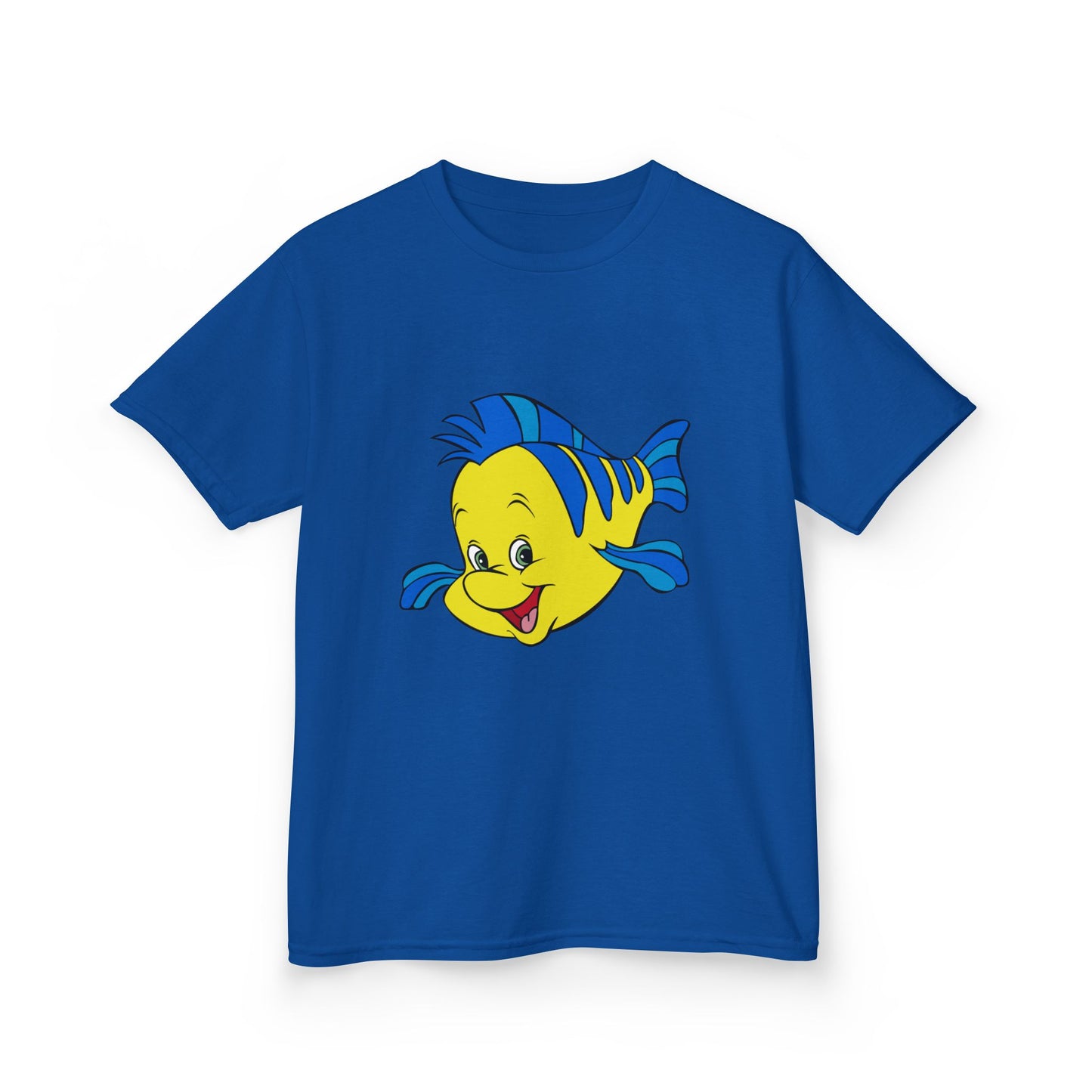 Kids Cartoon Fish Tee - Fun Summer T-Shirt, Gift for Birthday, Beach Day, Family Outings, Vacation Wear