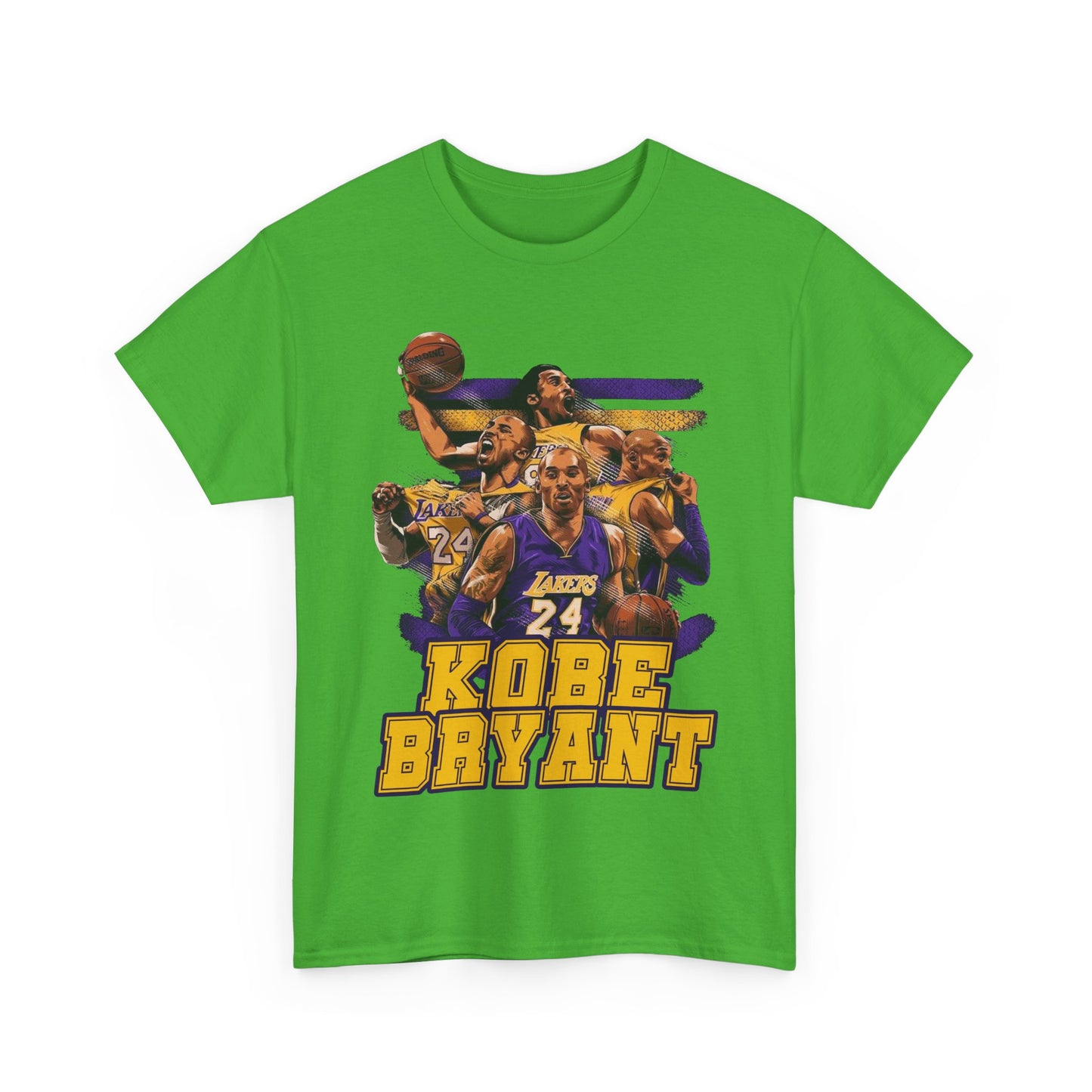 Kobe Bryant Tribute Unisex Heavy Cotton Tee - Basketball Legend Shirt