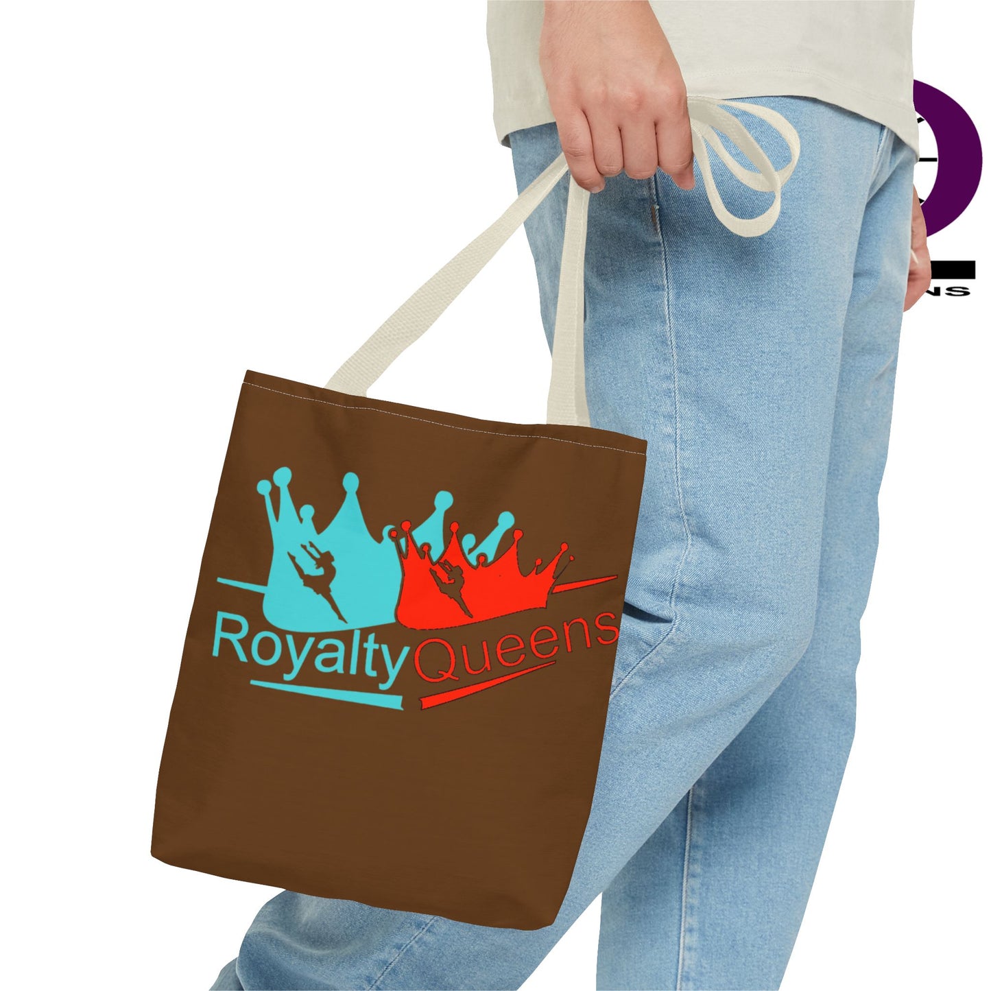 Stylish Royalty Queens Tote Bag, Shopper Bag, Queen Tote, Gift for Her, Fashion Accessory, Birthday Present, AOP Design