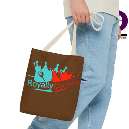 Stylish Royalty Queens Tote Bag, Shopper Bag, Queen Tote, Gift for Her, Fashion Accessory, Birthday Present, AOP Design