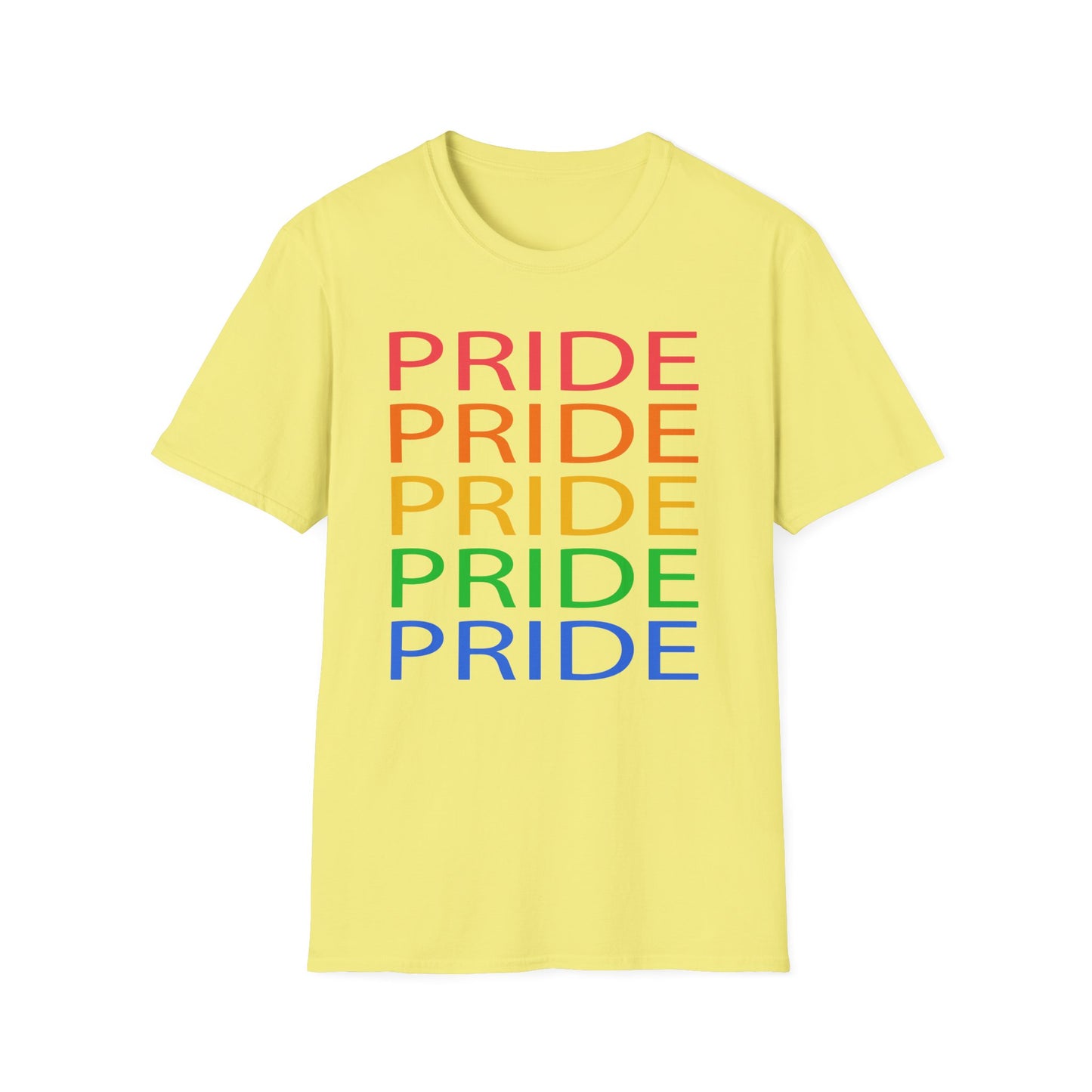 Pride Celebration Unisex T-Shirt | LGBTQ+ Pride Tee, Rainbow Pride Shirt, Equality Apparel, Gift for Pride Month