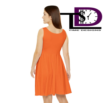 Royalty Queens Women's Skater Dress, Fun Casual Dress, Summer Wear, Festival Outfit, Cute Party Dress, Gift for Her