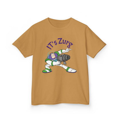 Kids Buzz Lightyear Tee - 'It's Zorg' Fun Cotton T-Shirt