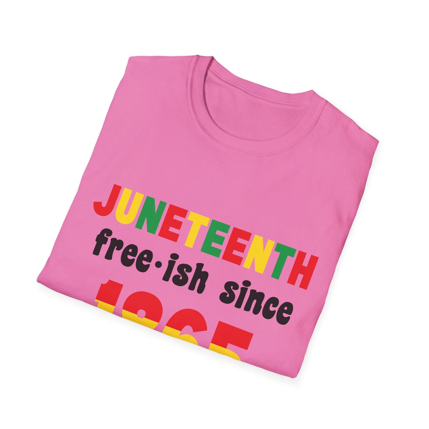 Juneteenth Celebration T-Shirt, Unisex Tee, History Shirt, Freedom Apparel, Juneteenth Gift for Him or Her, Equality Tee, 1865 Design