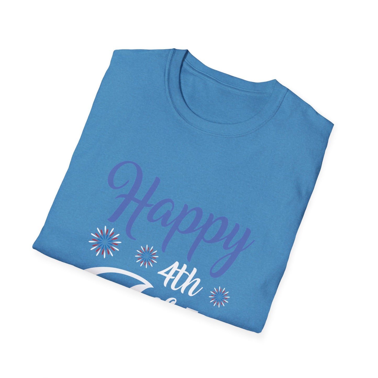 Happy Vibes Unisex Softstyle T-Shirt | Casual Wear, Gift for Friends, Birthday Gift, Positivity Shirt, Everyday Comfort