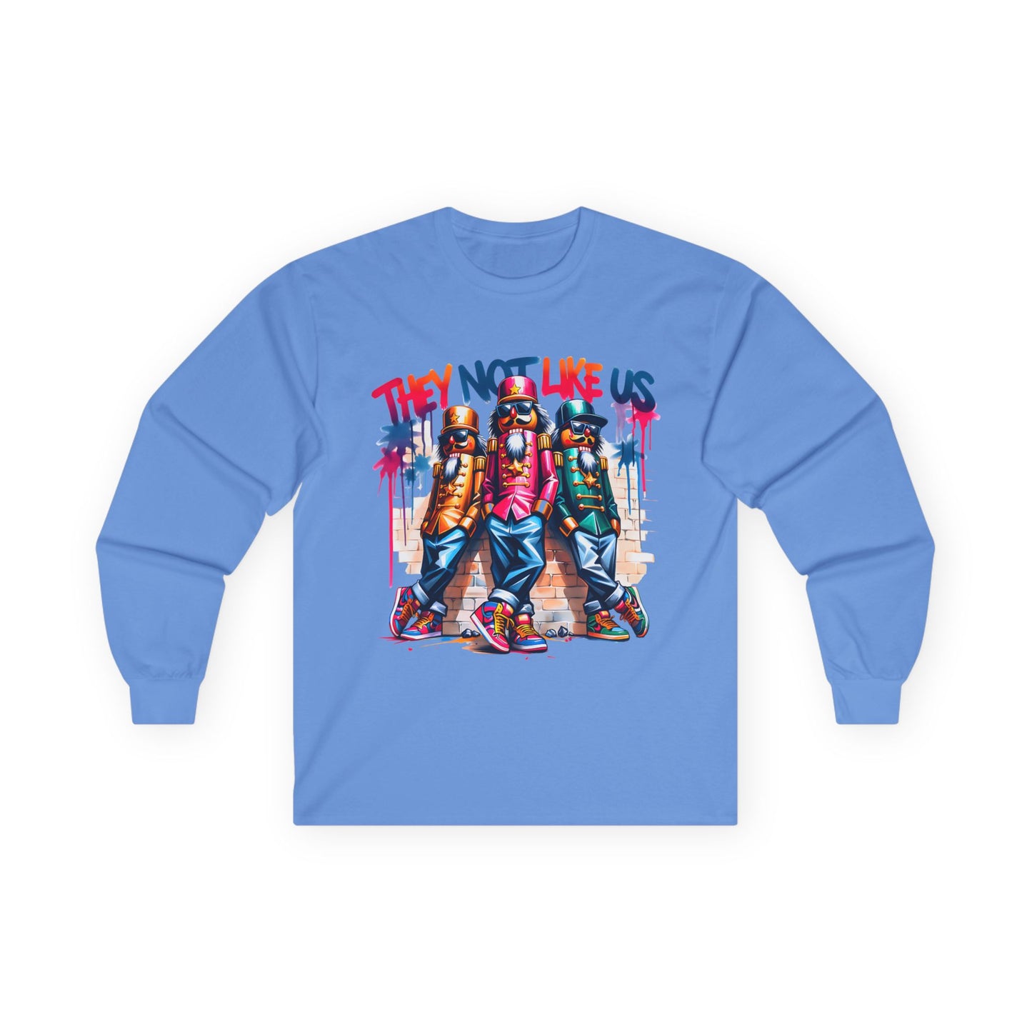 “They Not Like Us” Urban Streetwear Long Sleeve Tee