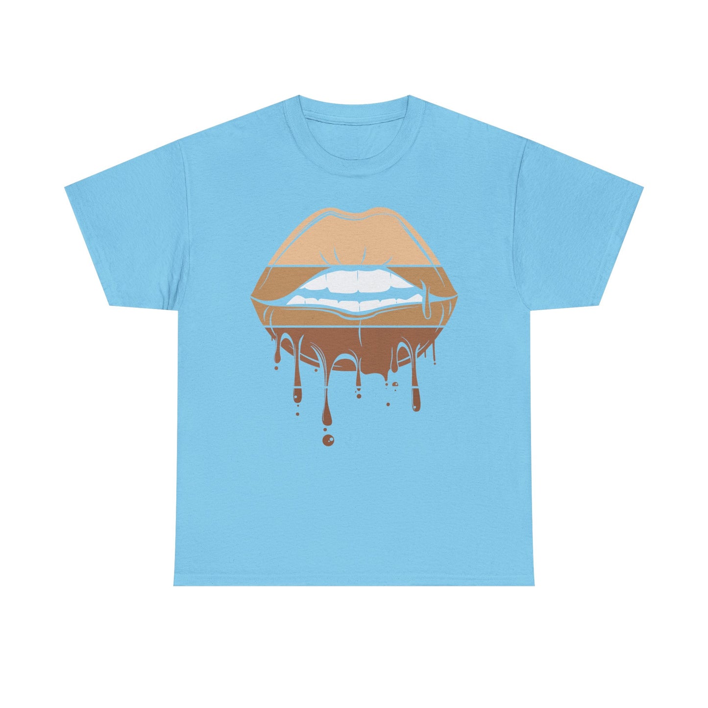 Chic Bold Lip Graphic Tee - Unisex Heavy Cotton