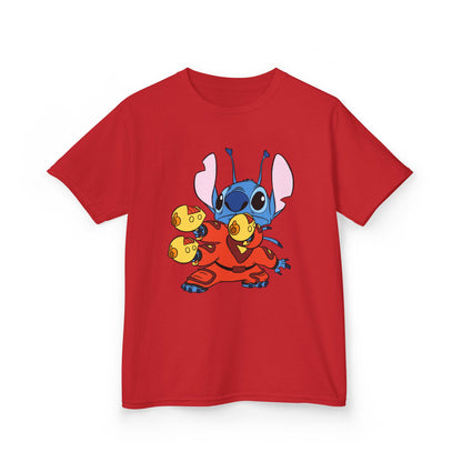 Whimsical Cartoon Kids Tee, Fun Graphic Tee, Birthday Gift, Playful T-Shirt, Holiday Apparel, Cute Kids Clothing